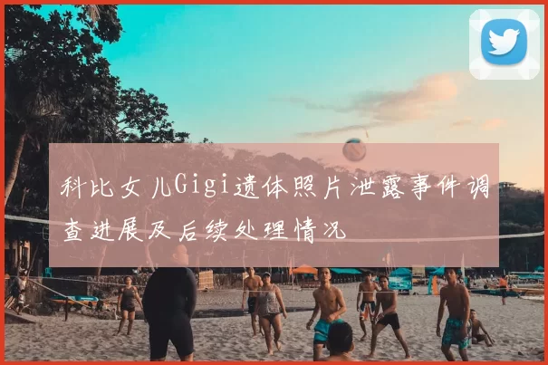 科比女儿Gigi遗体照片泄露事件调查进展及后续处理情况